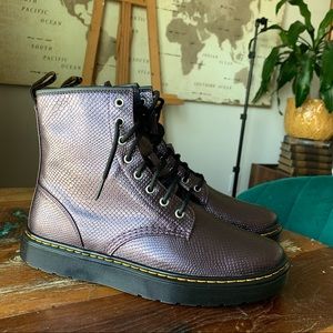 Dr. Martens AirWair Zavala Purple Boots